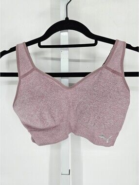 Puma Womens Sz M High Impact Sports Bra Light Purple